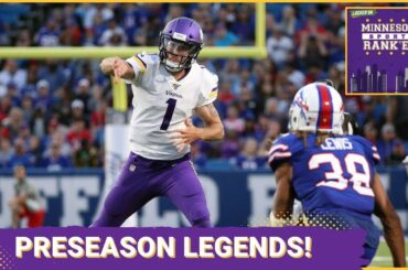 The TOP 5 Minnesota Vikings Preseason LEGENDS All-Time | Minnesota Sports Rank 'Em
