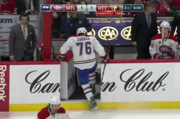 Gotta See It: Subban injured blocking shot, Markov to rescue