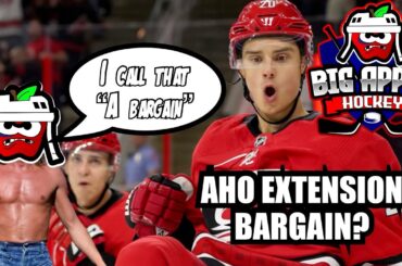Is Sebastian Aho a BARGAIN for the Carolina Hurricanes? | Big Apple Hockey