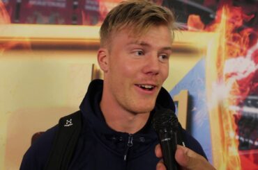 Intervju med Carl Becker, Södertälje SK efter första ispasset 4/8-19