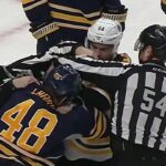 Gotta See It: McQuaid & Carrier completely ignore refs trying to break up fight