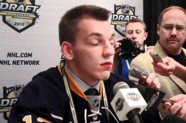 #14 Overall Selection in the 2012 NHL Draft ZEMGUS GIRGENSONS of the Buffalo Sabres