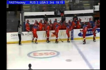 2013 WHC-17: 1/2 Russia 6-4 USA