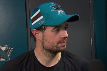 Vlasic says everyone needs to 'pick up the slack' with Marleau gone