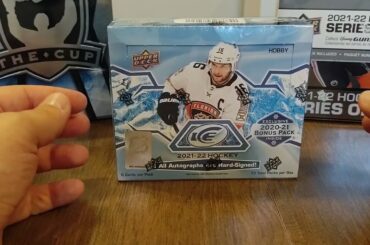 It's getting ICY in here.....let's open up a box #1 of 2021-22 Upper Deck ICE !!!