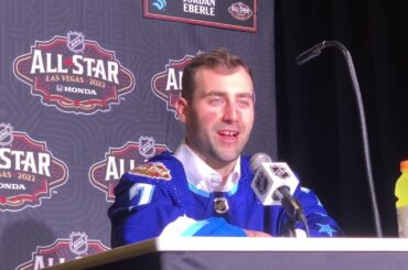 Seattle's Jordan Eberle talks about teammate Brandon Tanev