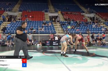 113 Lbs Cons 32 1 Colton White West Virginia Vs Mick Chagnon Montana