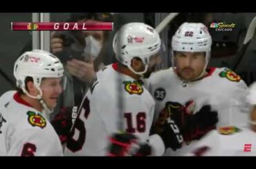 Jason Ross Jr. call of Jujhar Khaira’s goal vs. Golden Knights. NBC Sports Chicago