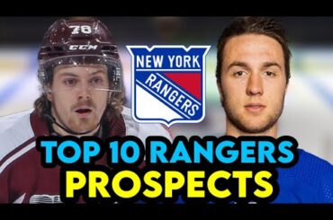 New York Rangers Top 10 Prospect List By Daily Faceoff!