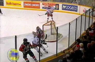 Alex Friesen & Andrew Agozzino score exciting OT goal vs. Kitchener Rangers