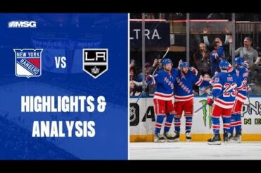 Rangers end 4-game losing streak with win over LA Kings | New York Rangers