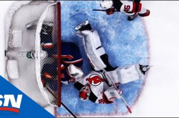 Devils Score Embarrassing Own Goal After Knocking Their Goalie Down