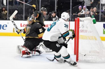 Couture buries own rebound for OT win over Vegas