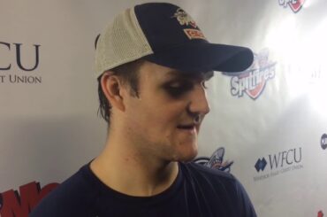 Windsor Spitfires forward Christian Fischer