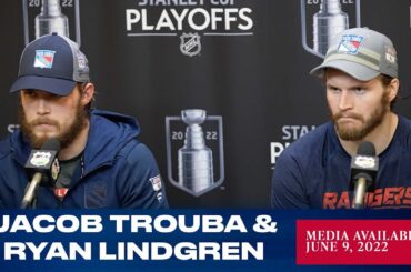 New York Rangers: Jacob Trouba & Ryan Lindgren Postgame Media Availability | June 9, 2022