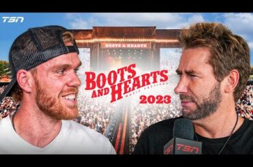 DRAISAITL HILARIOUSLY CRASHES MCDAVID'S INTERVIEW WITH NICKELBACK