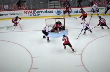 Anthony Mantha Makes It Look Easy As He Picks Up The First Goal Of The Game In New Jersey