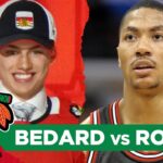 How does Chicago Blackhawks rookie Connor Bedard compare to Derrick Rose? | CHGO Blackhawks Podcast
