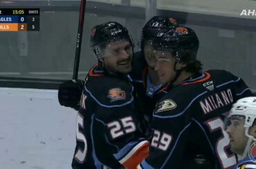 Trevor Zegras Scores Pretty Backhand Goal