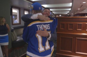 Behind the scenes with First-Round Pick Rob Thomas