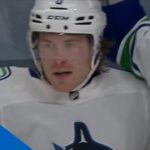 Brock Boeser Snipes Goal After Fantastic Pass From Elias Pettersson
