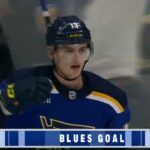 Alexei Toropchenko intercepts a puck and scores vs Canucks (28 mar 2023)