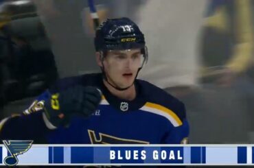 Alexei Toropchenko intercepts a puck and scores vs Canucks (28 mar 2023)