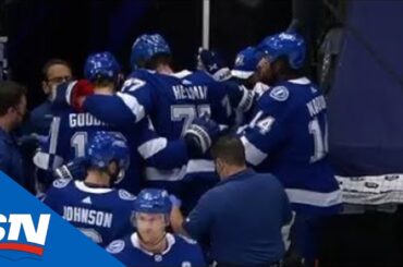 Lightning’s Victor Hedman Helped Off Ice After Going Awkwardly Into The Boards