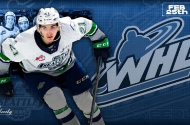 WHL WEEKLY: February 25th, 2022 (Slippery Svejkovsky, Guenther's Michigan, Playoff Berths)