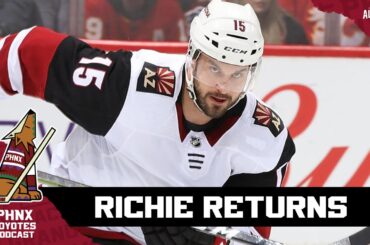 Former Arizona Coyotes forward Brad Richardson riffs on fatherhood, faceoffs, 2012 playoffs