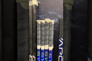 A lot goes into NHL tape jobs 🏒