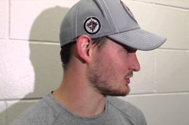 Winnipeg Jet goalie Michael Hutchinson