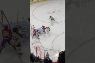 Lucas Condotta’s 1st NHL Goal & 1st NHL Game👏🏻 | Montreal Canadiens vs Boston Bruins