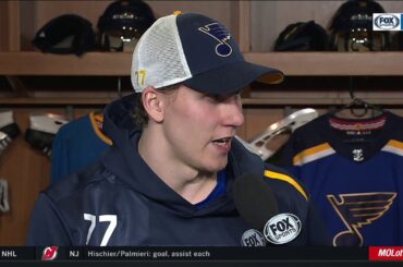 Niko Mikkola: Robert Bortuzzo "helped me a lot" in NHL debut