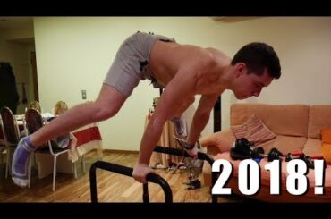 Primeiro Treino De 2018 - Atrás da Straddle Planche e do Grande Pinho Também!