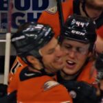 Troy Terry Makes It 3-2 Ducks As Getzlaf Gets Point 989 For The All Time Leader In Ducks Hisitory