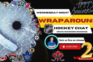 NHL Wednesday Night Wraparound - The Hockey Show Where You Call In And Talk Hockey!