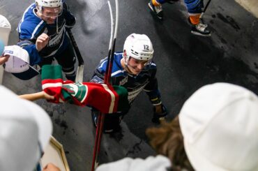 Brady Skjei Of The Canes Connects With Yotes Forward Jason Zucker To Find The Back Of The Net | DBL