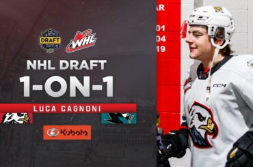 2023 NHL Draft 1-on-1 - Luca Cagnoni