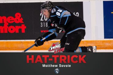 WHL Hat-Tricks - Matthew Savoie
