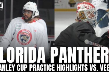 Behind The Scenes of Florida Panthers Stanley Cup Practice With Sergei Bobrovsky & Anthony Duclair