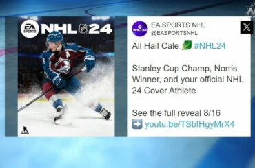 Cale Makar named NHL 24 cover athelete