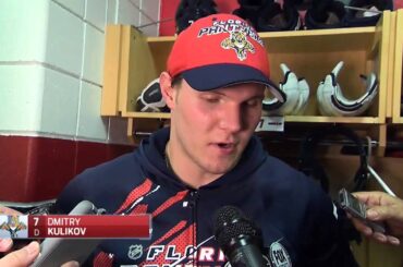 Dmitry Kulikov talks about facing the Stars