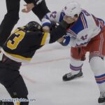 Brendan Smith vs Charlie McAvoy Nov 29, 2019
