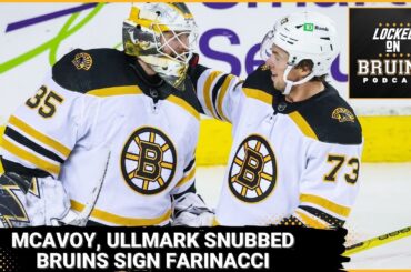 Boston Bruins sign John Farinacci + Charlie McAvoy, Linus Ullmark snubbed in Locked On polls?