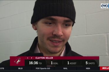 Clayton Keller: "I always have a little extra jump" playing in St. Louis