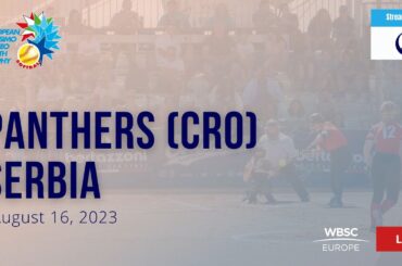 10 EMRYT Future: Softball Club Panthers (CRO) VS Serbia