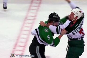 Chris Stewart vs Jamie Oleksiak Nov 21, 2016