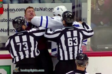 Matt Martin vs Cody McLeod Dec 22, 2016