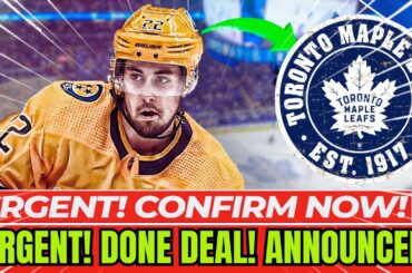 Latest News Confirmation of New Acquisition at the Toronto Maple Leafs in the NHL!toronto maple news